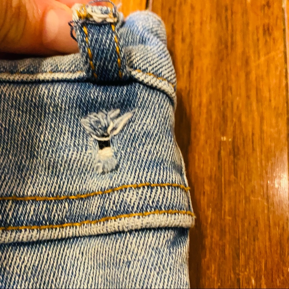 A BRAND High Rise Skinny Light Wash Jeans Urban Outfitters - Picture 7 of 9